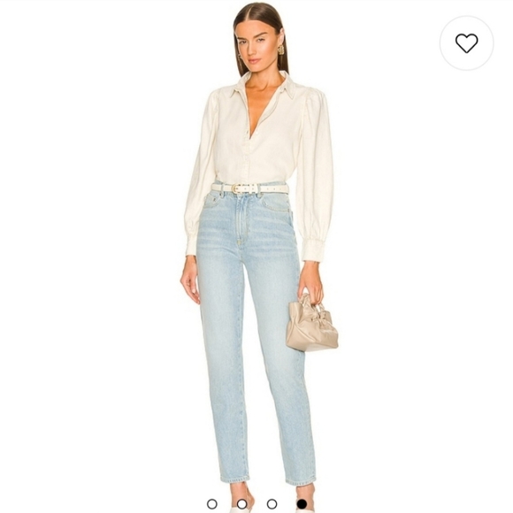 NWT Rails Angelica Button Down Shirt - Dust Acid Wash - Picture 7 of 12